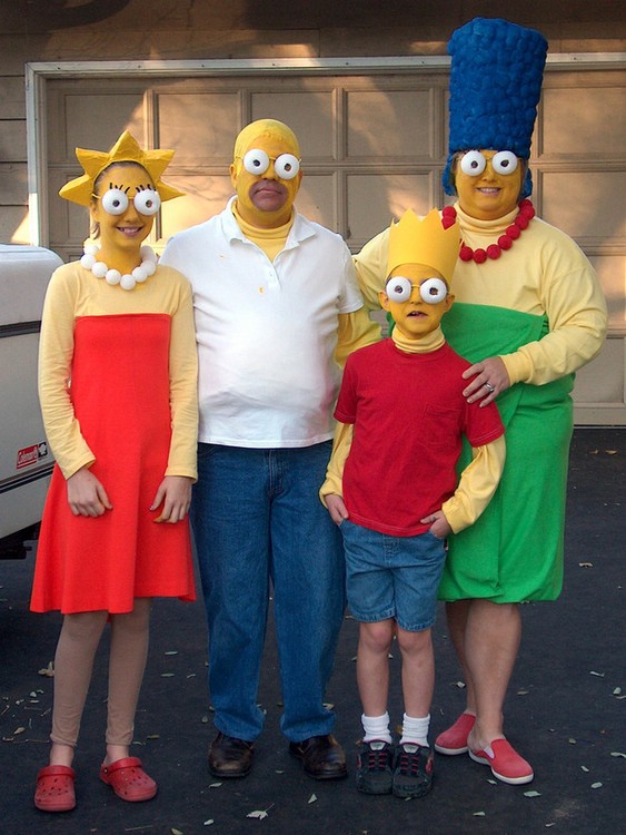 Семейные костюмы на Хэллоуин