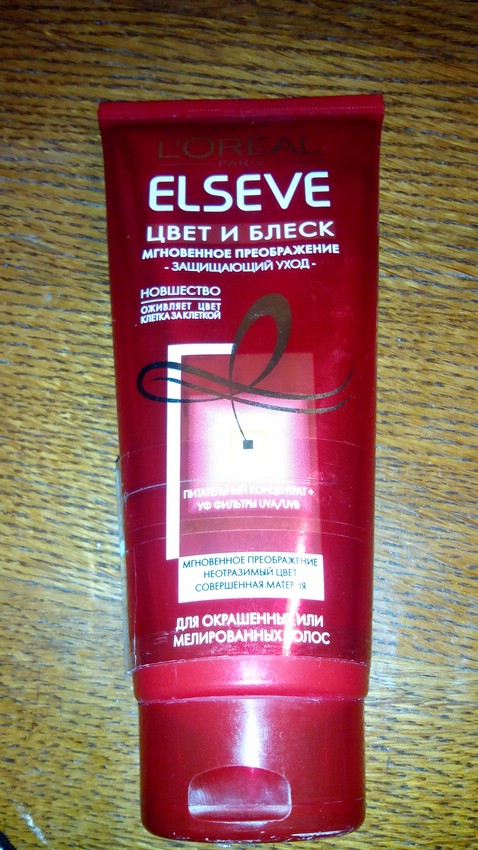 Бальзам-ополаскиватель Elsevе от L'Oreal Paris для окрашенных или мелированных волос