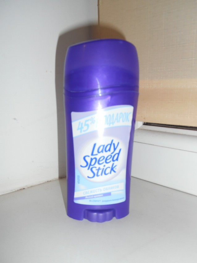 Дезодорант-антиперспирант Lady Speed Stick Твердый Свежесть облаков