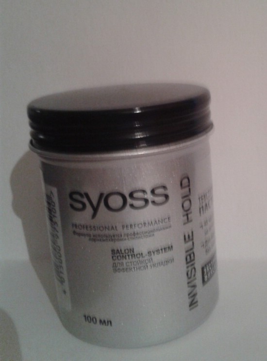 Текстурная паста SYOSS salon control system