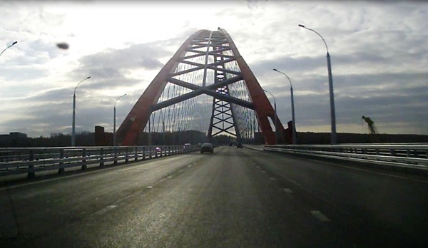 Бугринский мост в Новосибирске