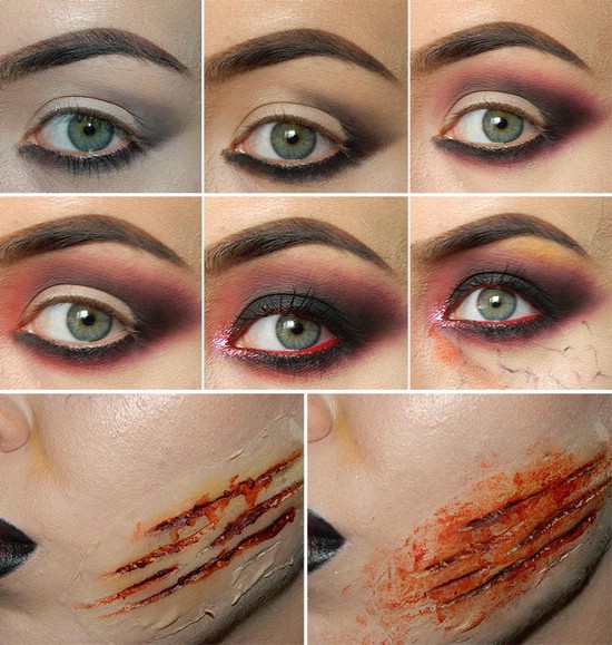 Как сделать макияж зомби девушке на Хэллоуин