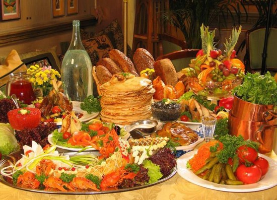 Главные блюда русской кухни