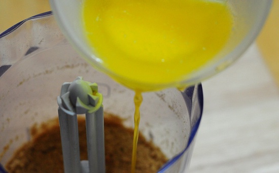 Творожный манговый пудинг без яиц и тепловой обработки