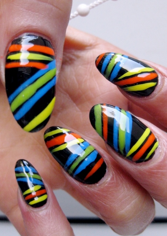 Кокетливые цветные идеи декора ногтей