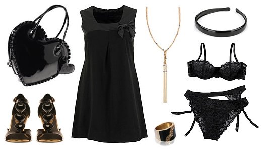 Праздничная одежда: маленькое черное платье
