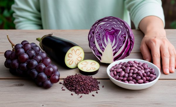фиолетовые продукты
