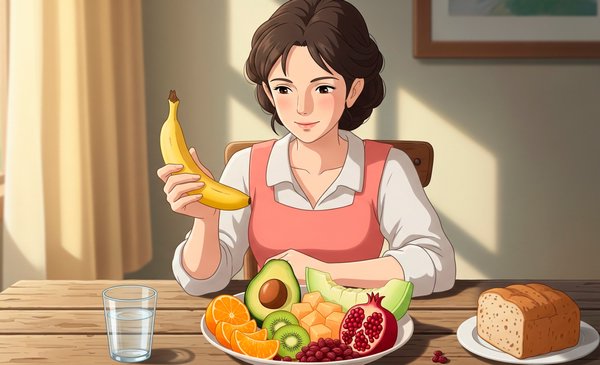 Высококалиевые фрукты