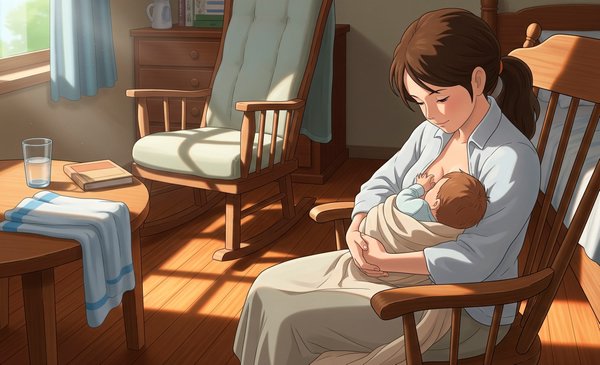 Грудное молоко укрепляет кишечник младенца