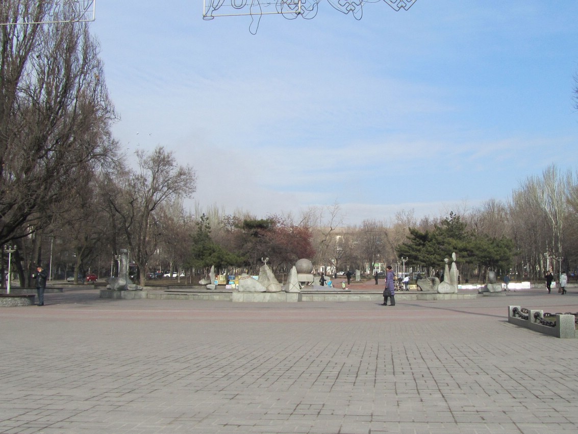 Площадь Маяковского в Запорожье