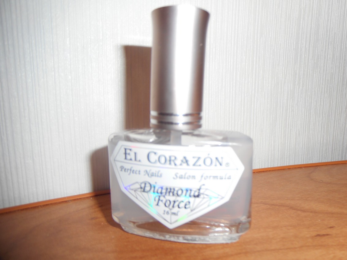 Алмазный укрепитель для ногтей с нано-частицами El Corazon № 426 Diamond Force