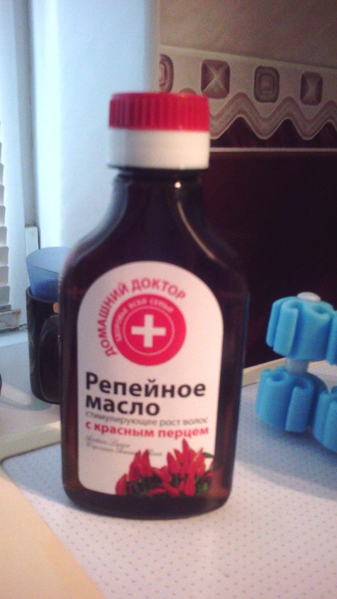 Репейное масло с красным перцем «Домашний доктор»