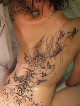 Женственные татуировки
