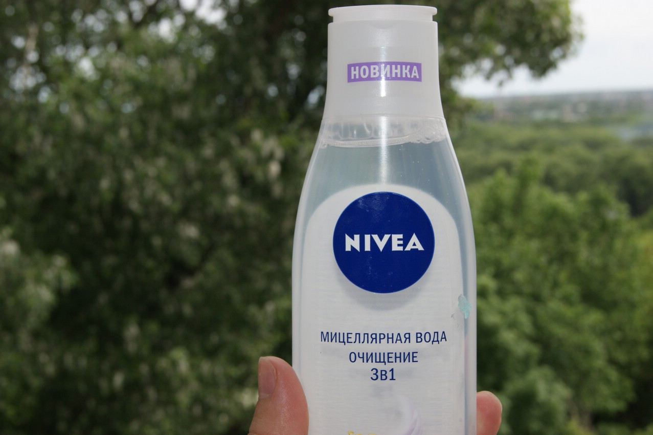 Мицеллярная вода «Очищение 3 в 1» от Nivea