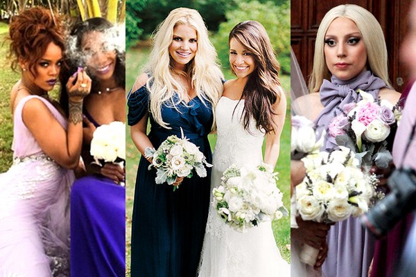 Знаменитые подружки невест, которые затмили самих невест во время свадебного торжества