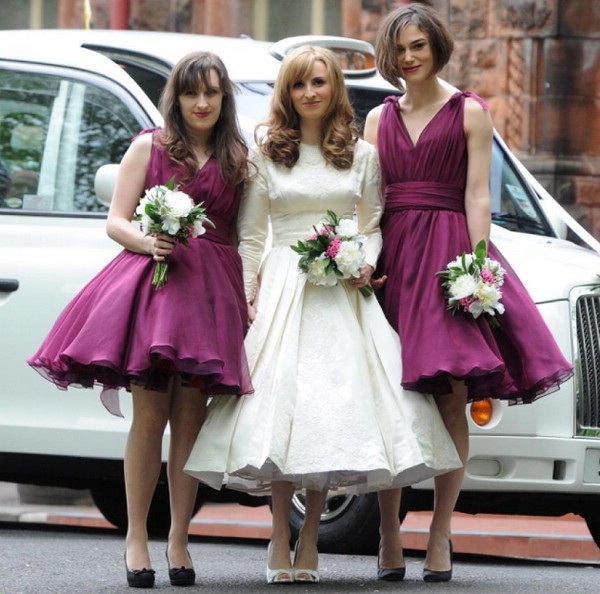 Кира Найтли в роли подружки невесты