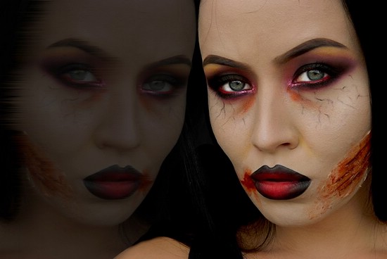 Как сделать макияж зомби девушке на Хэллоуин