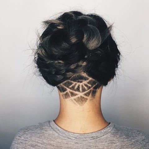 Татуировки из волос