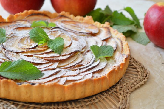 Французский яблочный пирог Тарт Татен